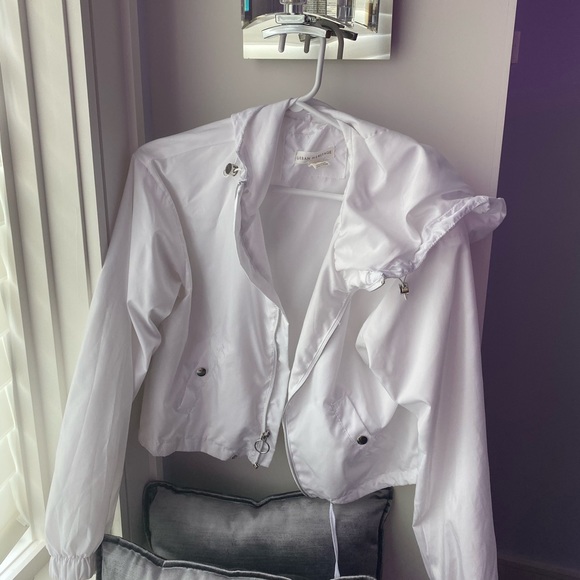 White Urban Heritage Windbreaker - Picture 2 of 2
